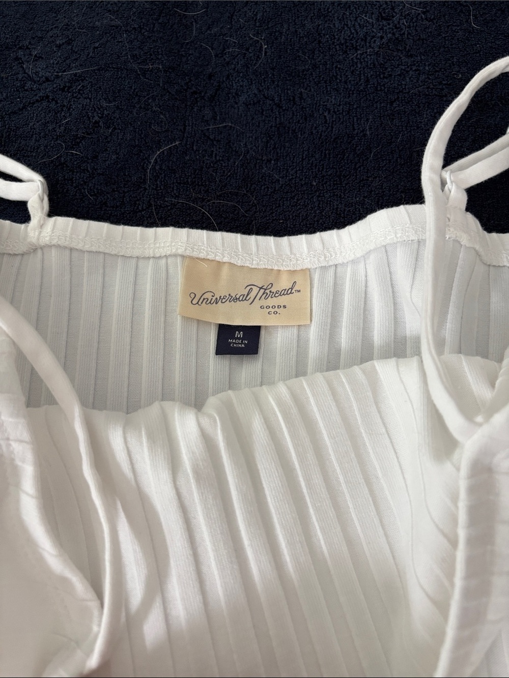 Universal Thread White Ribbed Drawstring Maxi Skirt Set - Picture 7 of 7